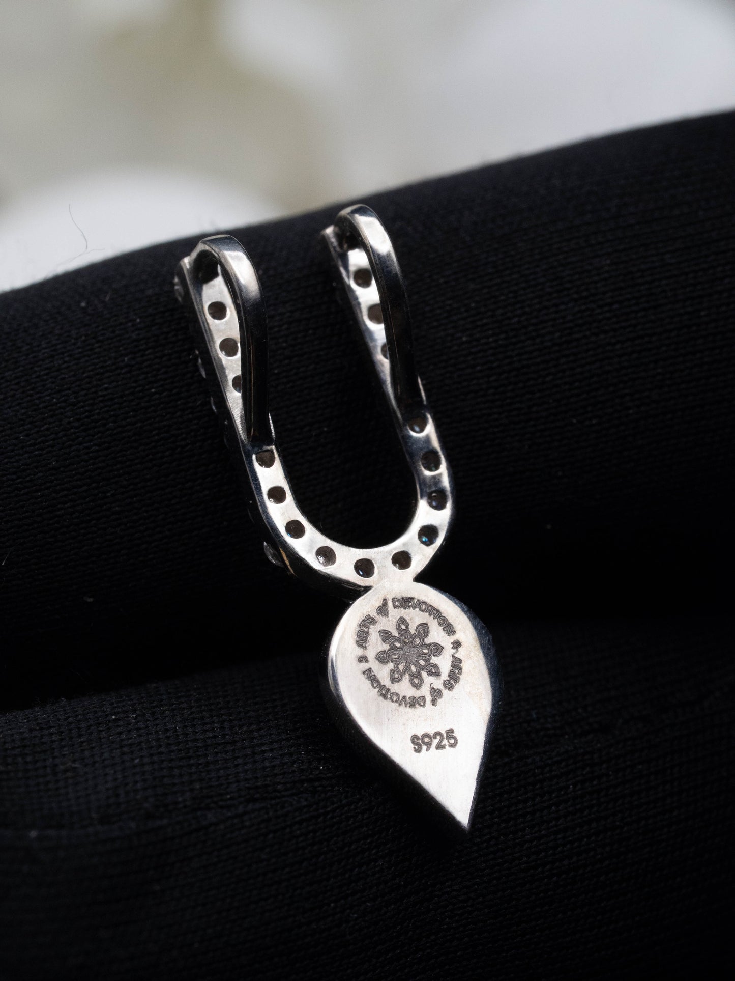 Radiant Hare Krishna Tilak Pendant Set