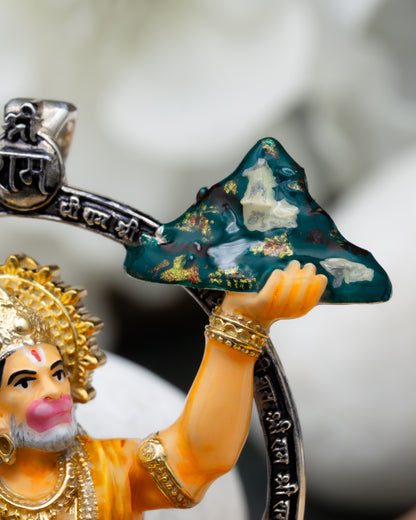 Enameled Sanjivini Hanuman