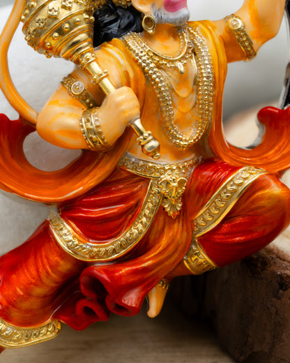 Enameled Sanjivini Hanuman