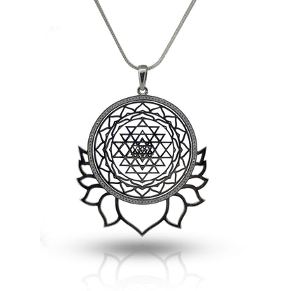 Radiant Sri Yantra Lotus