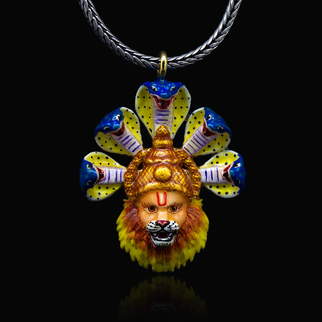 Enameled Ananta Narasimha