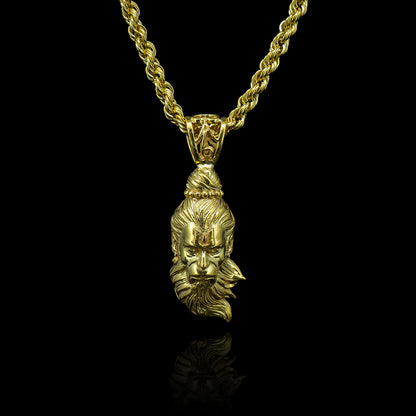 Gold Plated Rudra Hanuman