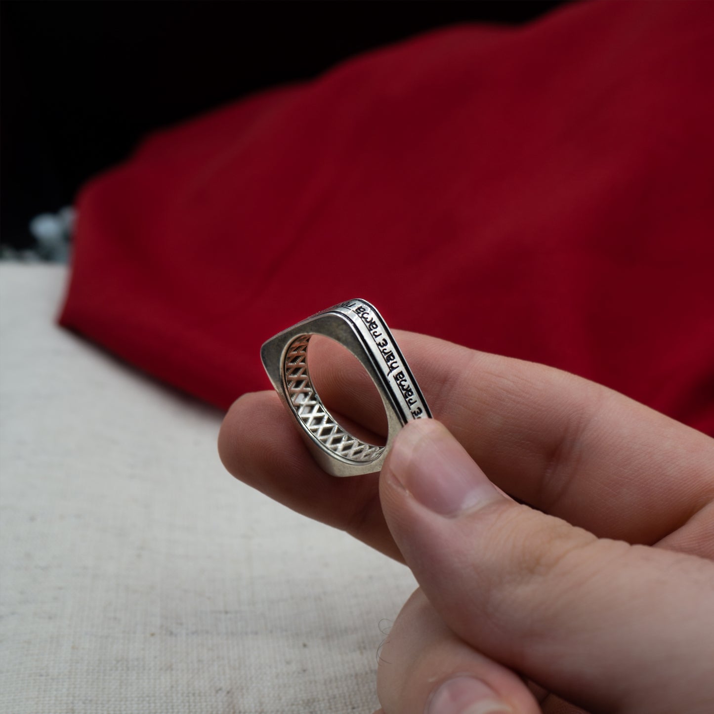 Maha-mantra Ring