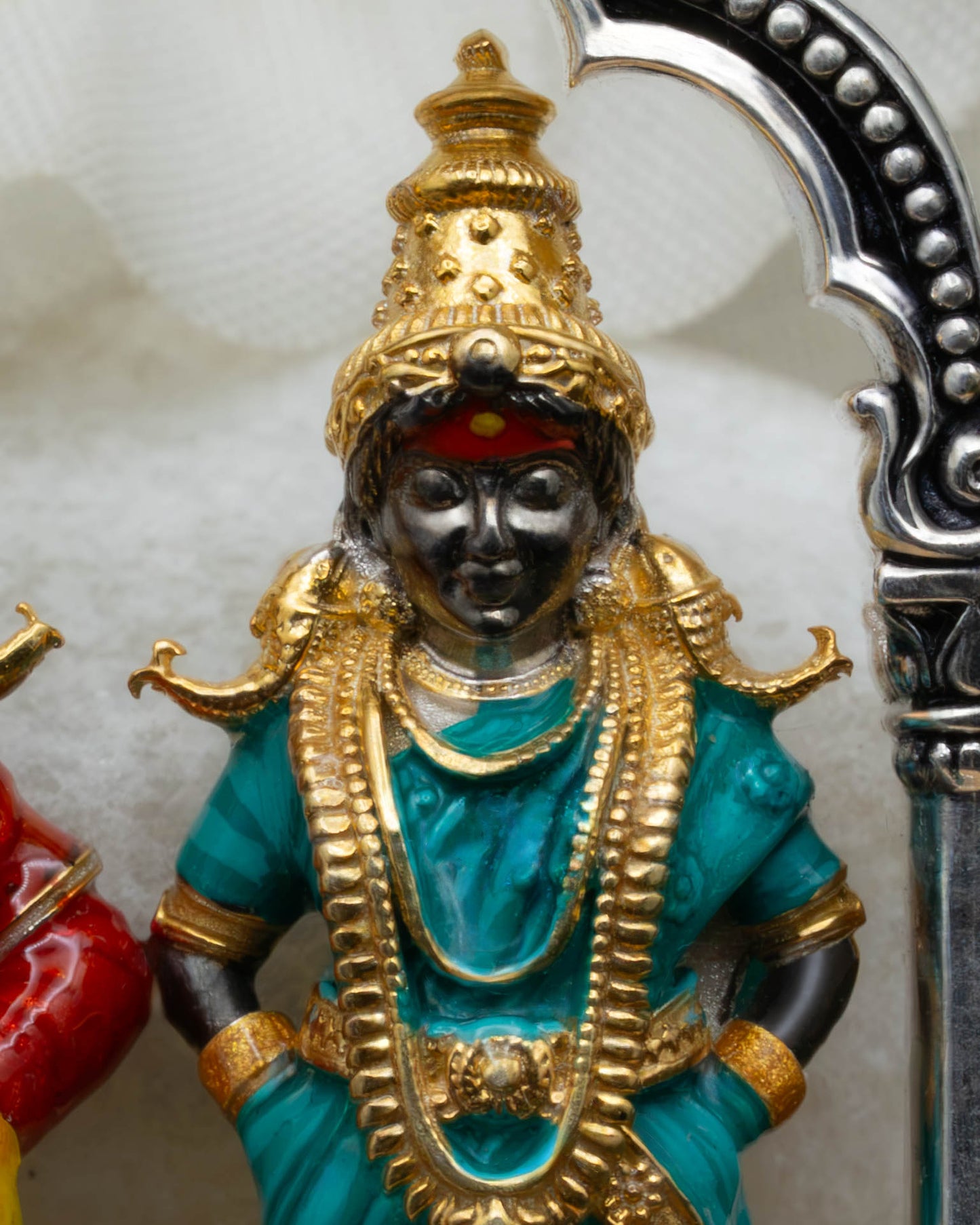 Enamel Vitthal Rukmani Pendent