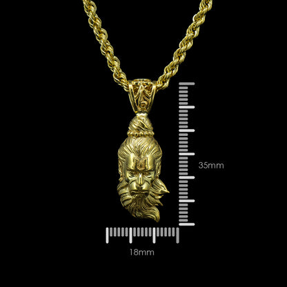 Gold Plated Rudra Hanuman