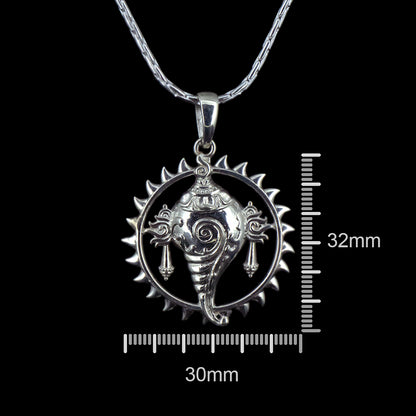 Shanka Chakra Pendant