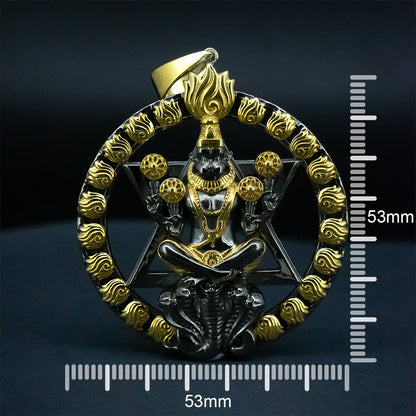 Plated Chakra Narasimha