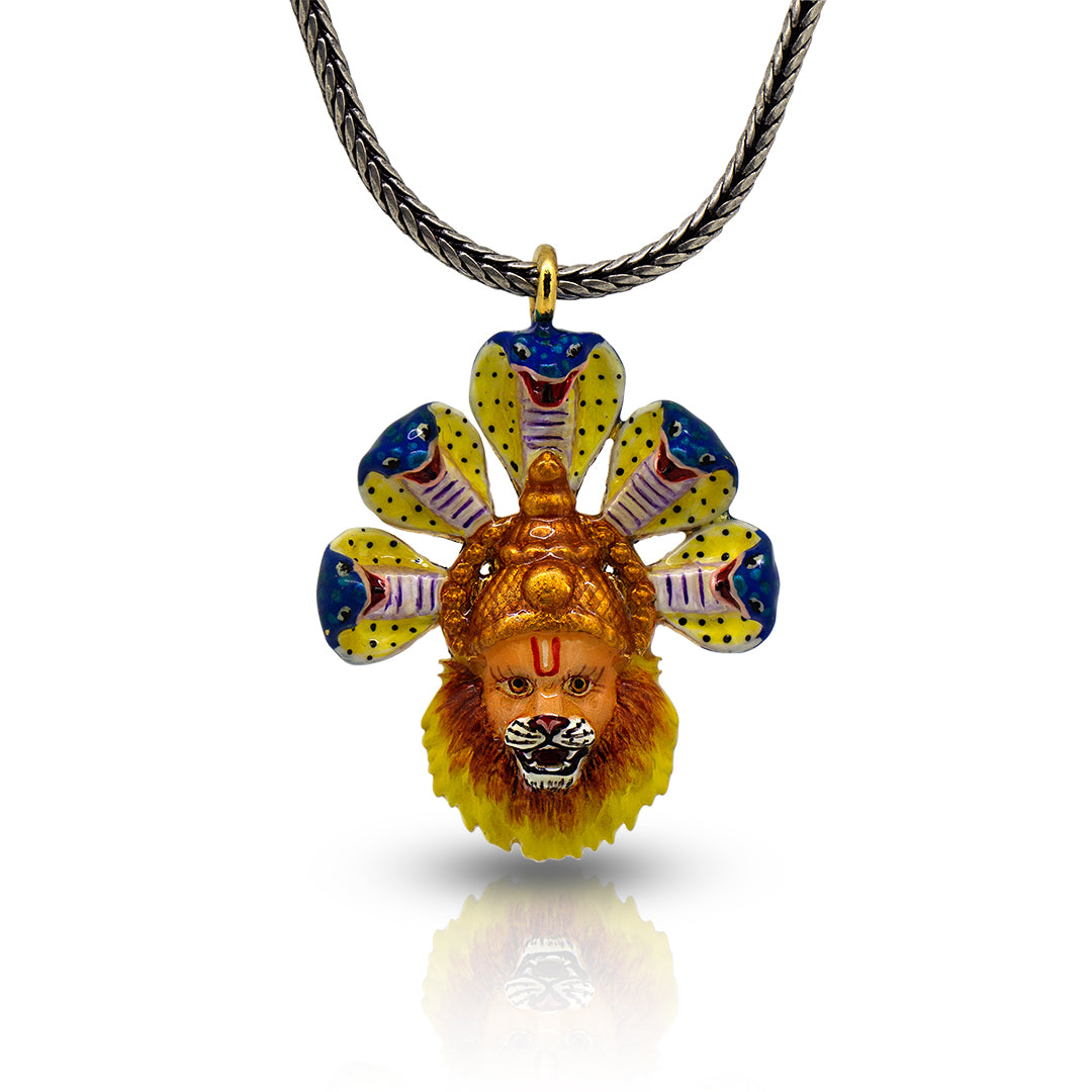 Enameled Ananta Narasimha